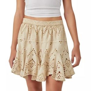 Free People Serenity Mini Skort